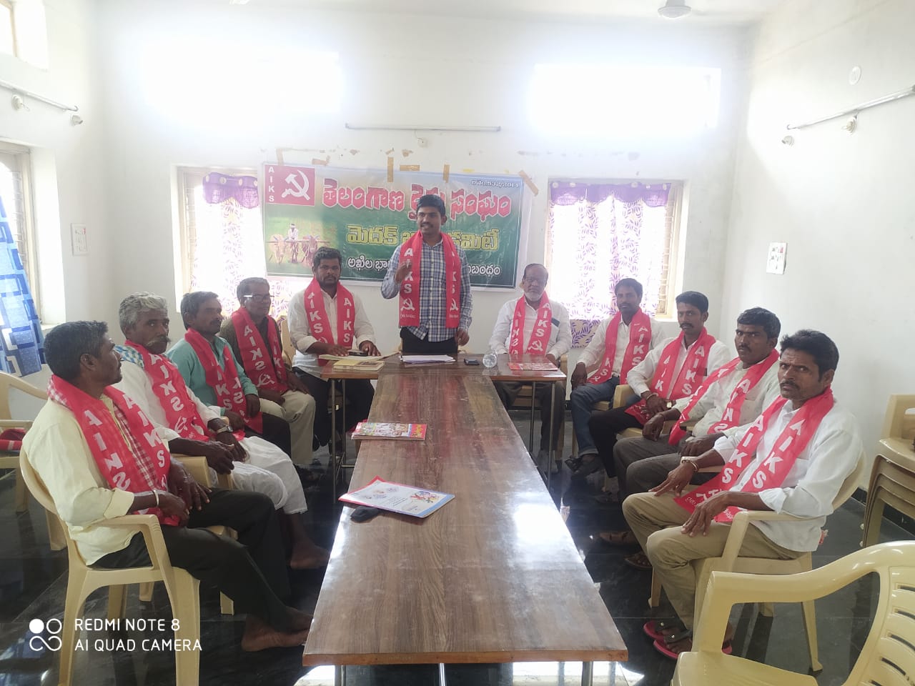 తెలంగాణ రైతు సంఘం జిల్లా నూతన కమిటీ ఎన్నిక