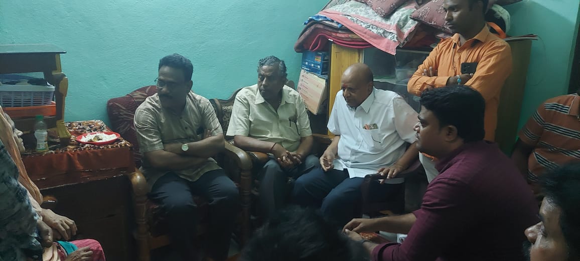 ఉర్దూ జర్నలిస్టు కుటుంబానికి పరామర్శించిన విరహత్ అలి