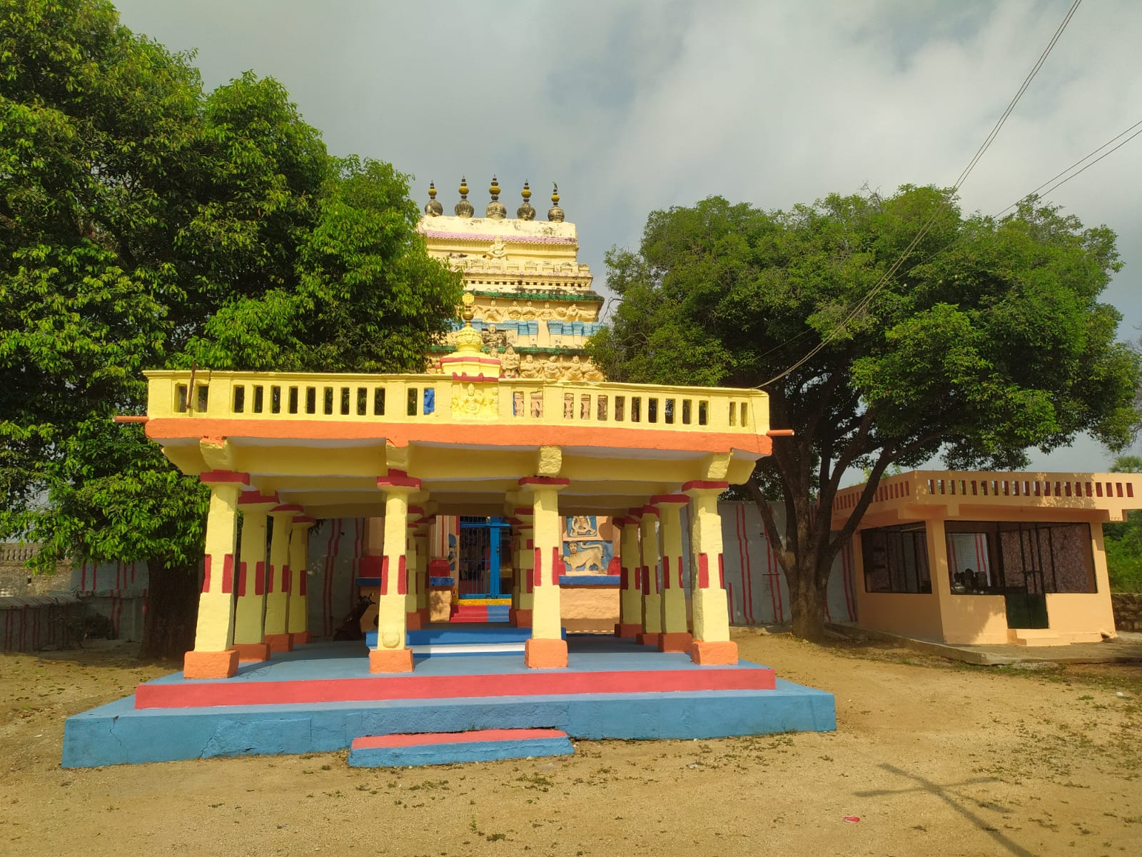 కళ్యాణానికి ముస్తాబైన రాముల వారి దేవస్థానం
