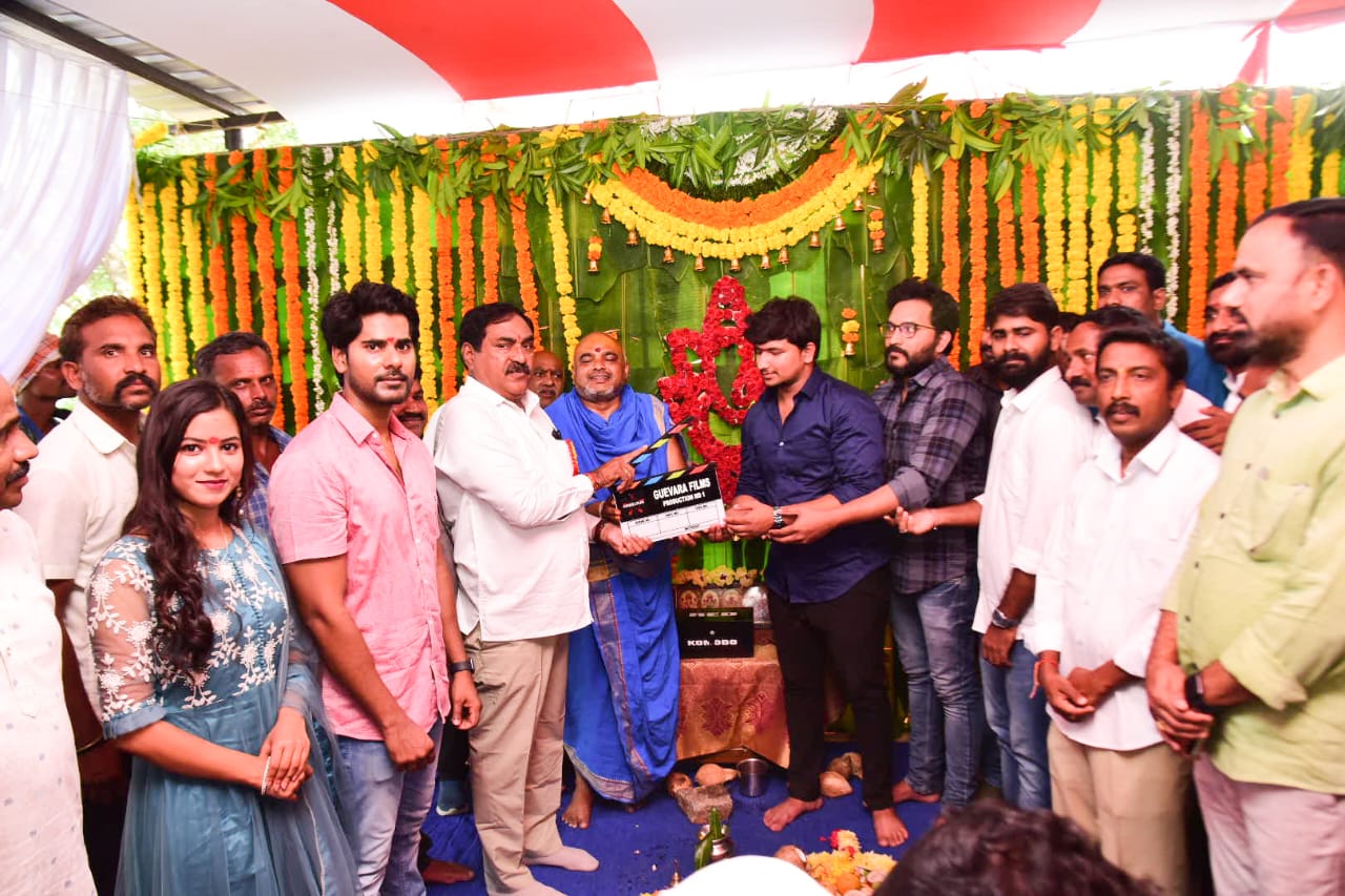 మూవీకి క్లాప్ కొట్టిన మంత్రి ఎర్రబెల్లి