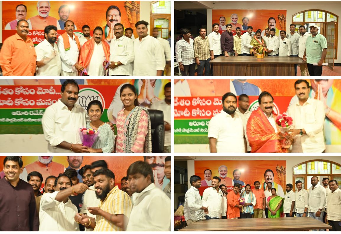 arururi ramesh bjp mp warangal birthday images