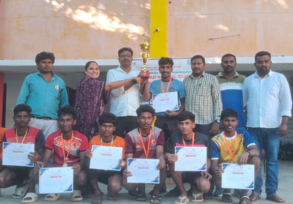 ఘనంగా ముగిసిన మండల బ్లాక్ లెవెల్ క్రీడలు