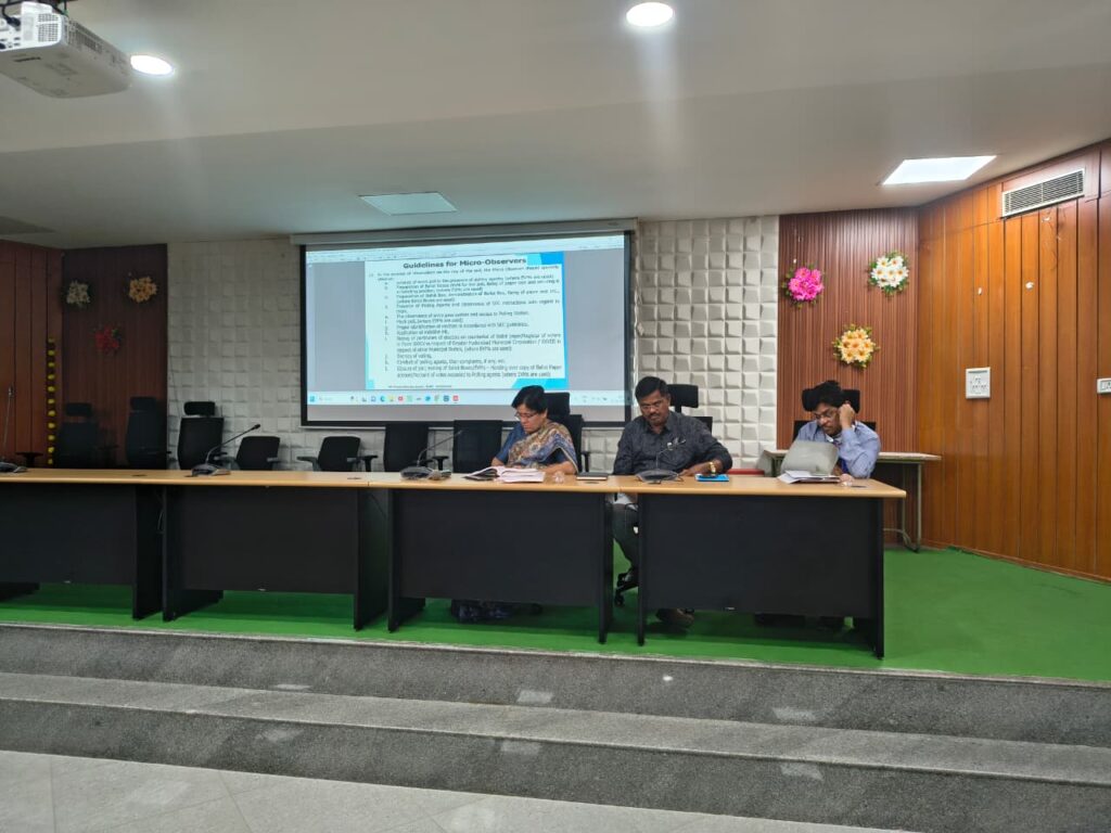 మున్సిపల్ ఎన్నికల్లో పకడ్బందీ పర్యవేక్షణ