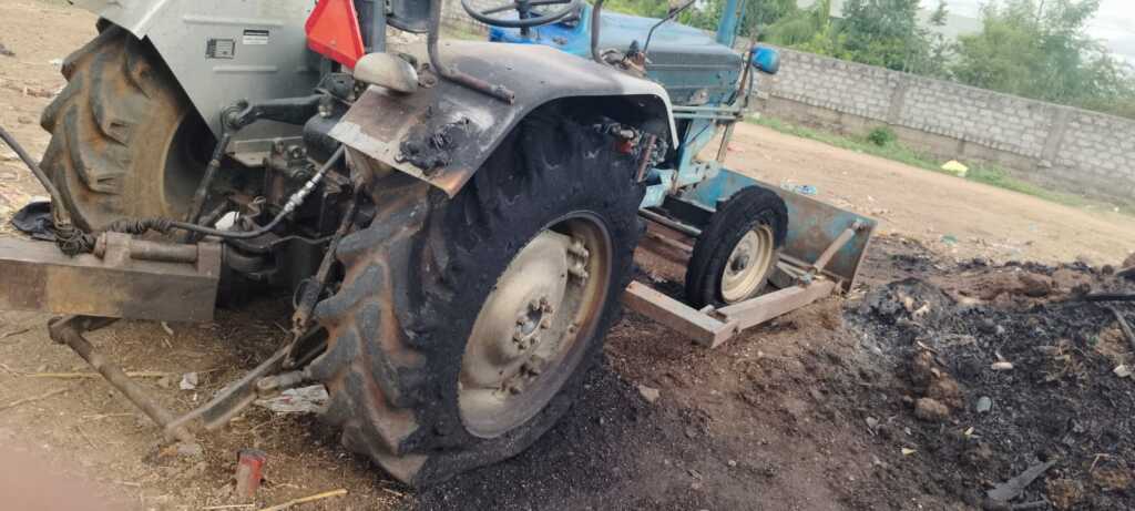 ముప్పారం గ్రామంలో అగ్ని ప్రమాదం