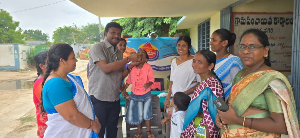 పర్వతగిరి లో పల్స్ పోలియో కార్యక్రమం విజయవంతం