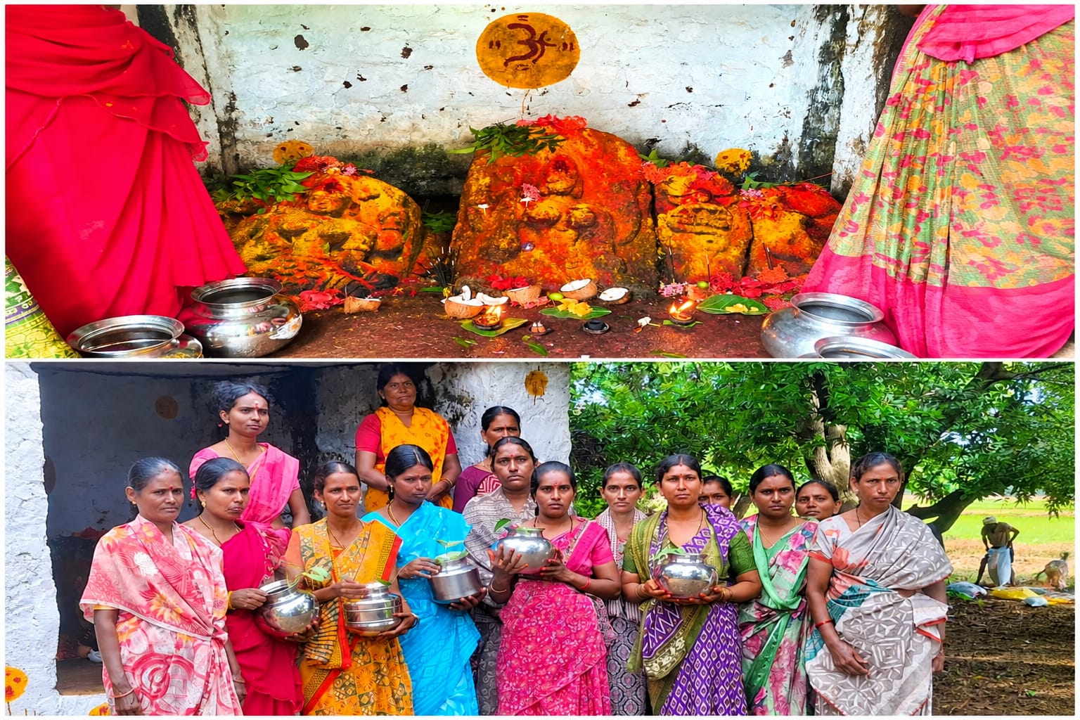 వర్షాలు సమృద్ధిగా కురవాలని ముత్యాలమ్మ తల్లికి జలాభిషేకం"