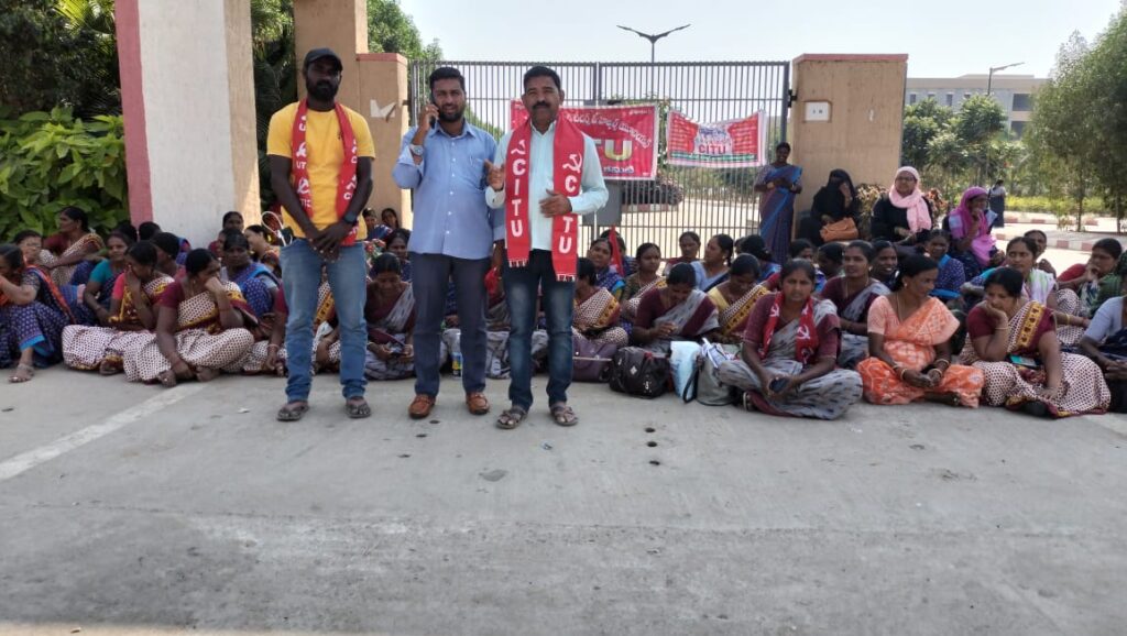 అంగన్వాడీల సమస్యలు పరిష్కరించ కుంటే ఉద్యమం ఉదృతం చేస్తాం