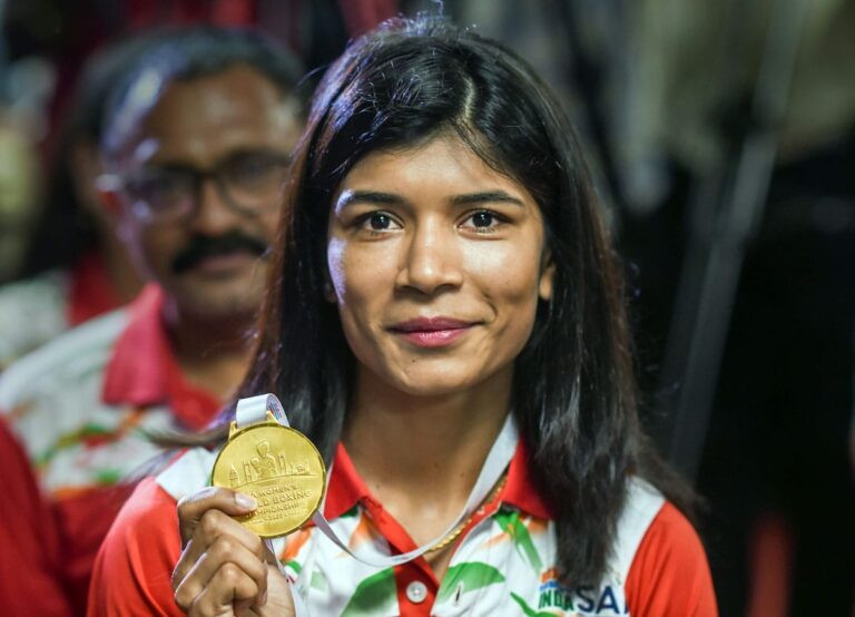 ప్రపంచ మహిళా బాక్సింగ్ విజేత నిఖత్‌ జరీన్‌కు అభినందనలు