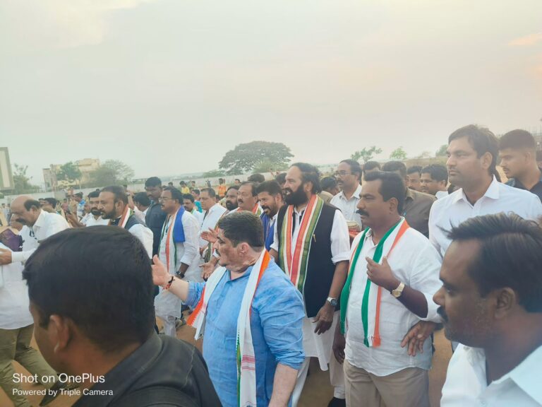మంచిర్యాలలో భారీ బహిరంగ సత్యాగ్రహ సభ