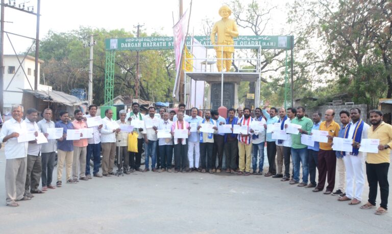 పూలే అంబేడ్కర్ జాతర కరపత్రం ఆవిష్కరణ