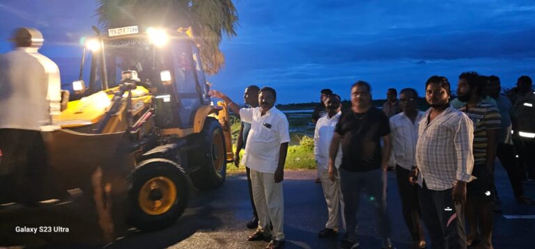 మానవత్వం చాటుకున్న పాలకుర్తి సర్పంచ్