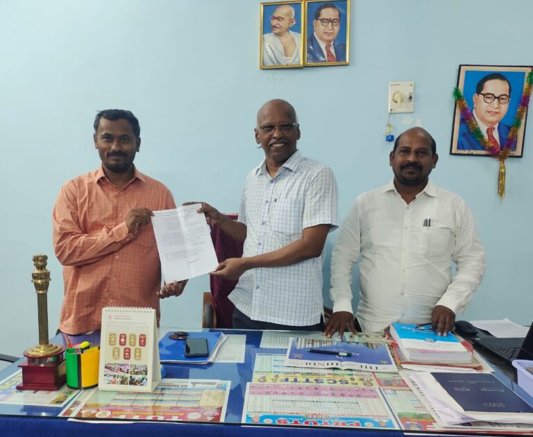 ఆర్టీఐ రక్షక్ గౌరవ అధ్యక్షులు మహమ్మద్ అష్రఫ్ కి డిప్యూటేషన్