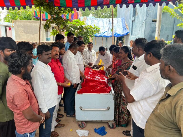 మిద్దె పాక సుధాకర్ ఆకస్మిక మృతి