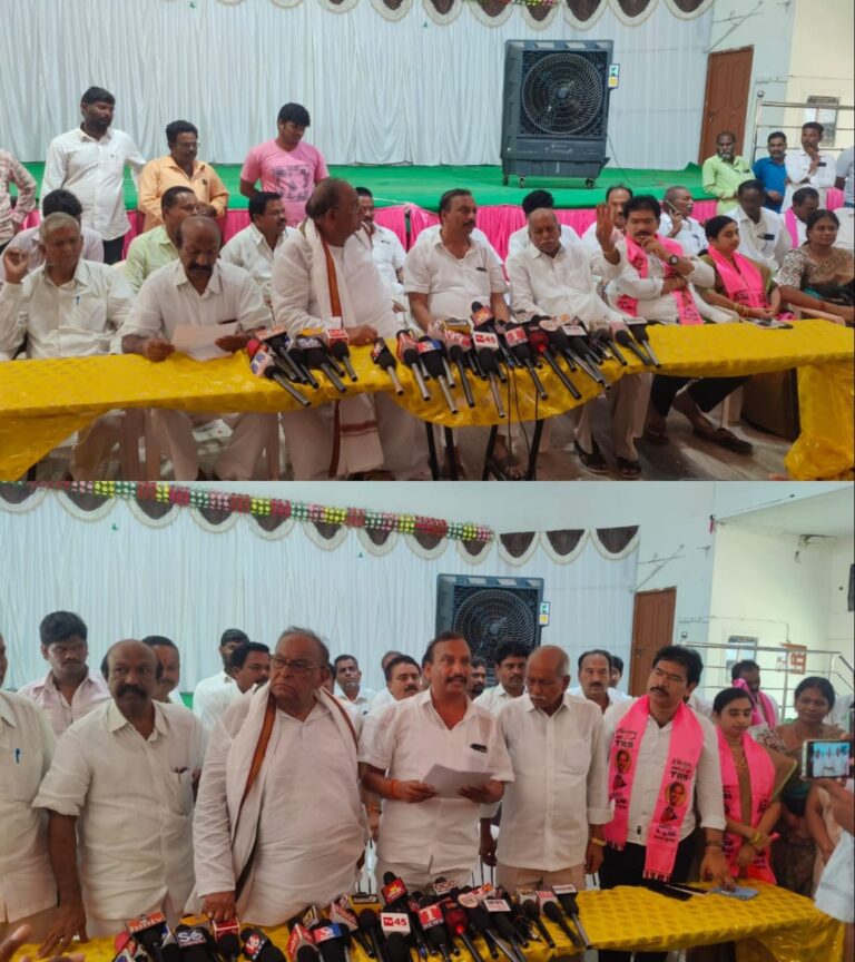 కోదాడ బిఆర్ఎస్ అభ్యర్థిని మార్చకపోతే మూకుమ్మడిగా రాజీనామాలకు సిద్ధం