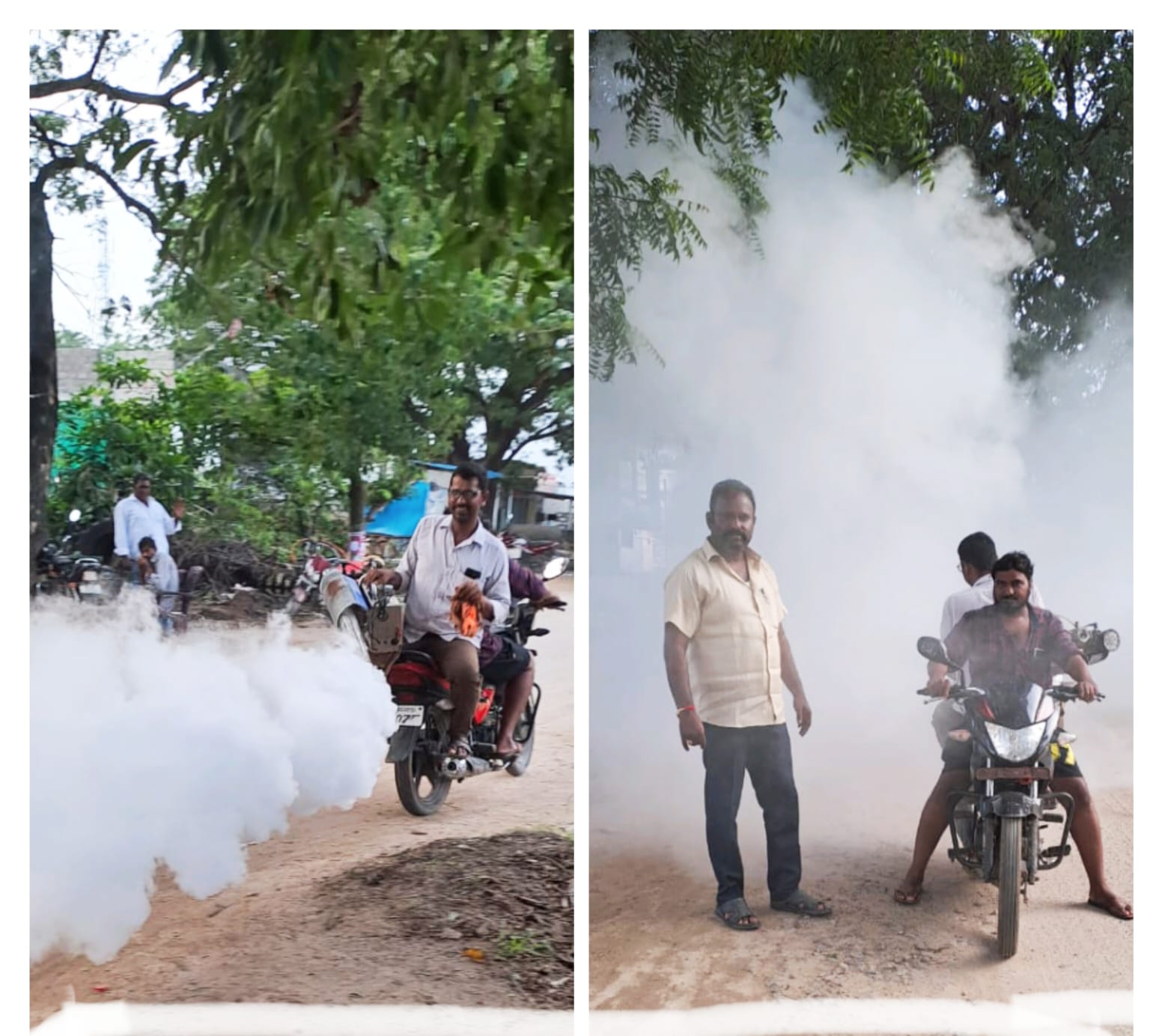 అంటు వ్యాధులు ప్రబలకుండా చర్యలు చేపట్టిన సర్పంచ్