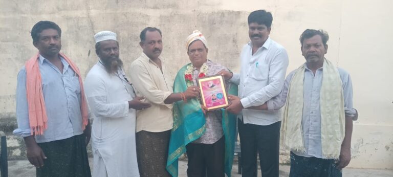 డాక్టర్ గుంటిపిచ్చయ్యకు ఘన సన్మానం