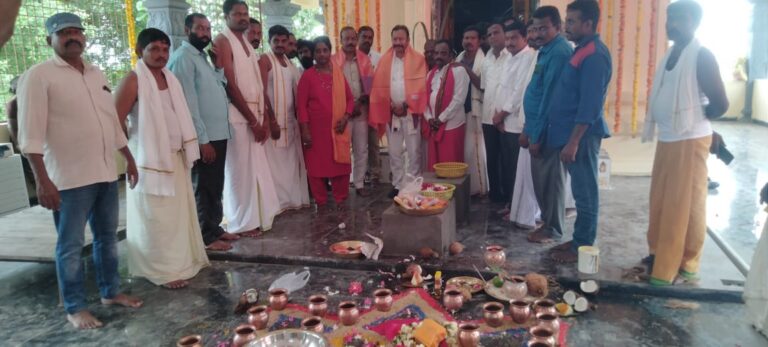 శ్రీ చక్ర సహిత దుర్గాదేవి విగ్రహ ప్రతిష్ఠాపన మహోత్సవం