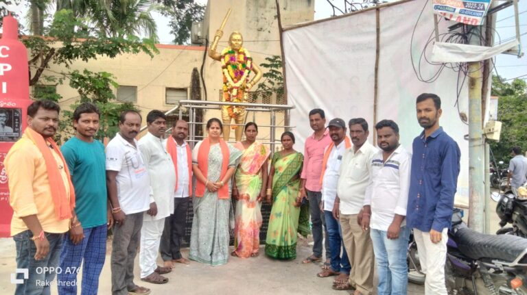 శాయంపేట మండల కేంద్రంలో చాకలి ఐలమ్మ జయంతి వేడుకలు