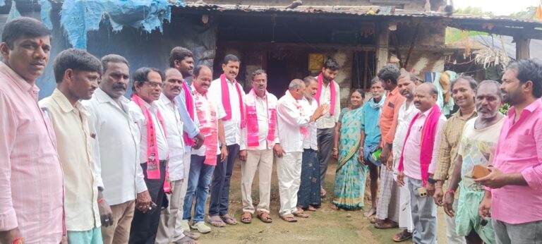 రేగొండ మండల వ్యాప్తంగా బిఆర్ఎస్ పార్టీ ఇంటింటి సర్వే