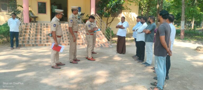 రౌడీ షీటర్ లకు ఏఎస్పీ కౌన్సెలింగ్