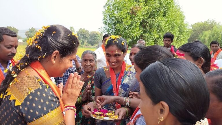 ఎమ్మెల్యే అభ్యర్థి డాక్టర్ చందుపట్ల కీర్తి రెడ్డి ఇంటింటి ప్రచారం