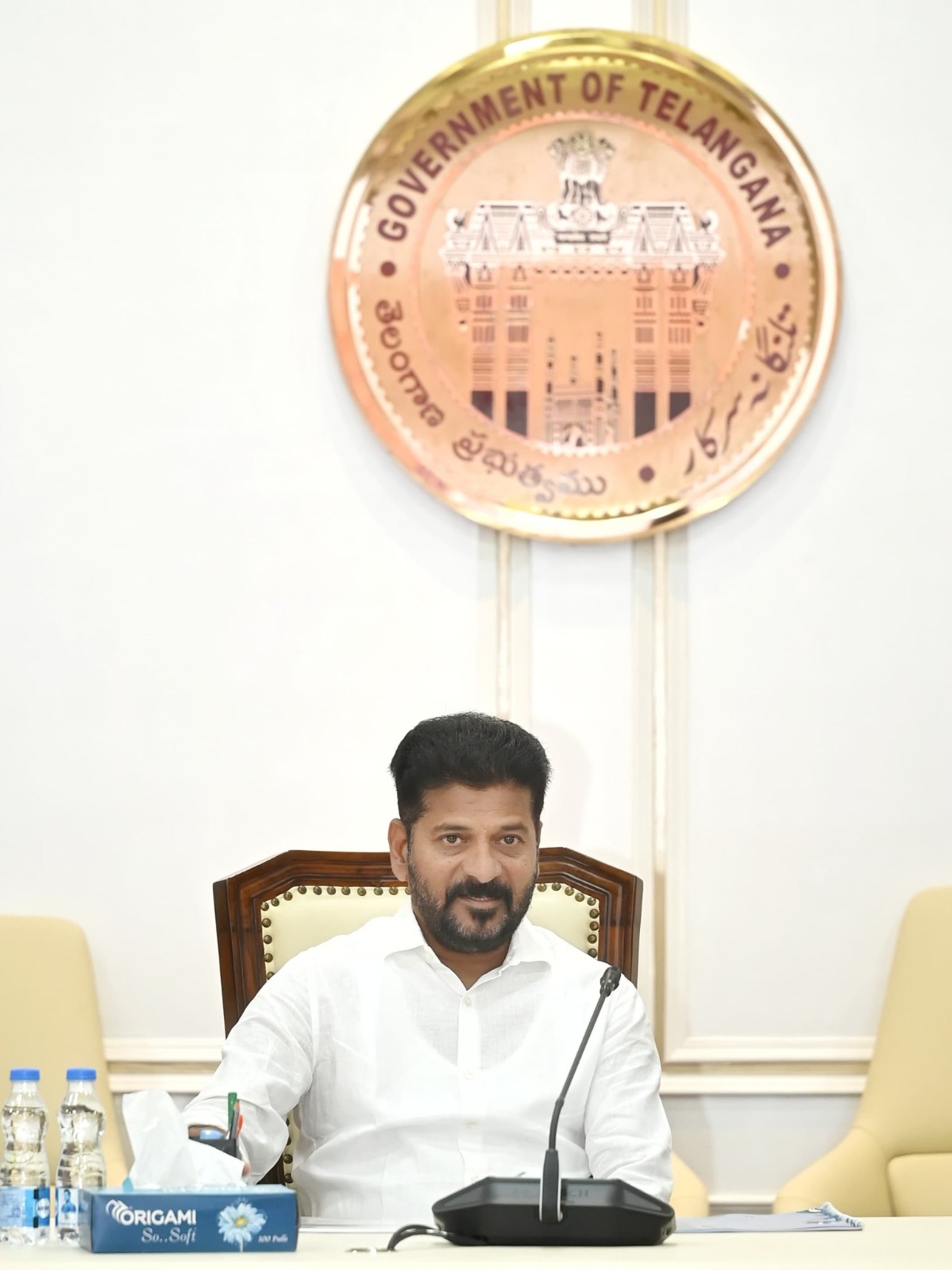 cm of telangana revanth reddy photos