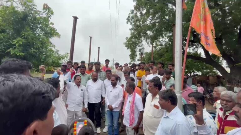 రాఘవపూర్ గ్రామంలో అంబేద్కర్ విగ్రహ ప్రతిష్టాపన