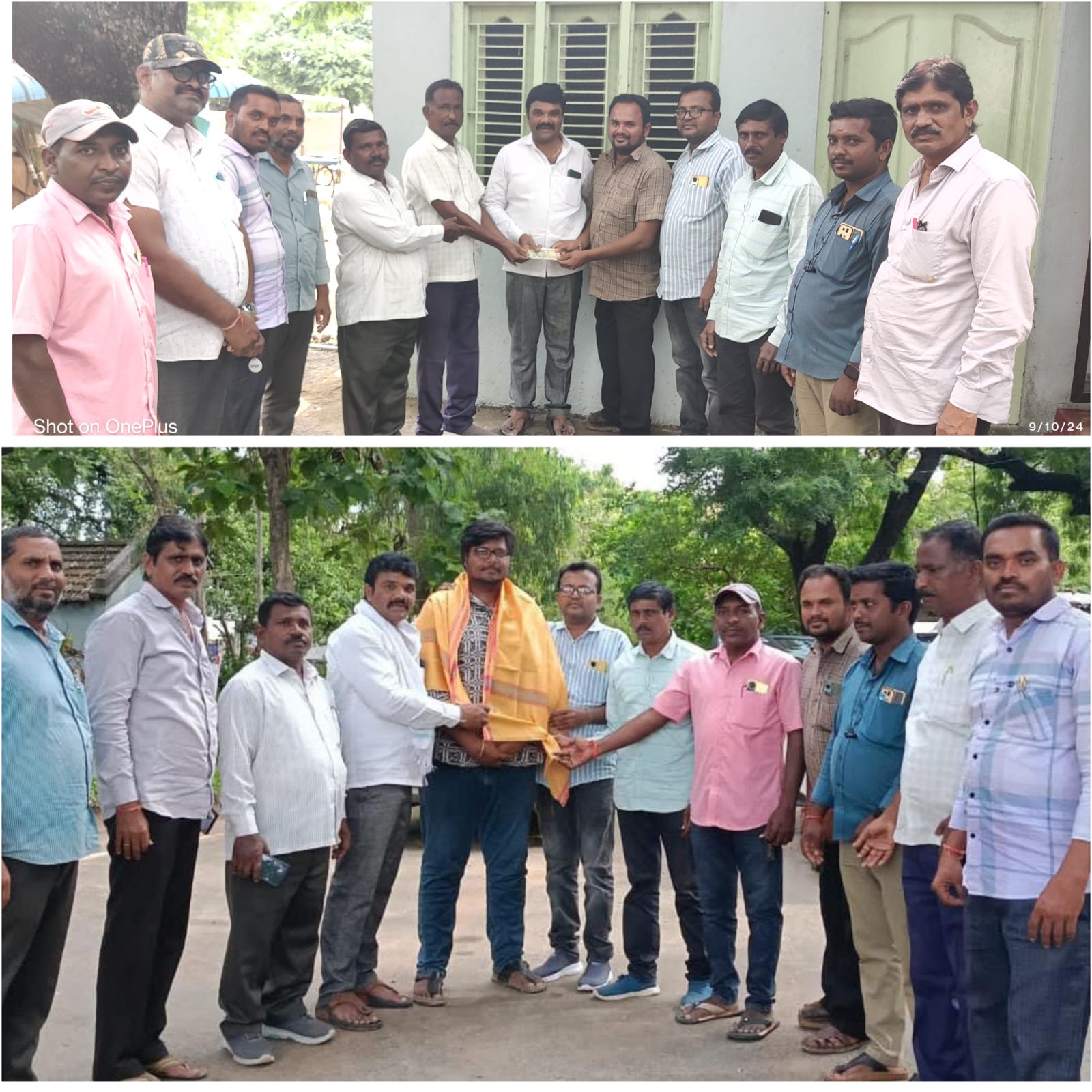జర్నలిస్టులకు టీయూడబ్ల్యూజే(ఐజేయూ) చేయూత