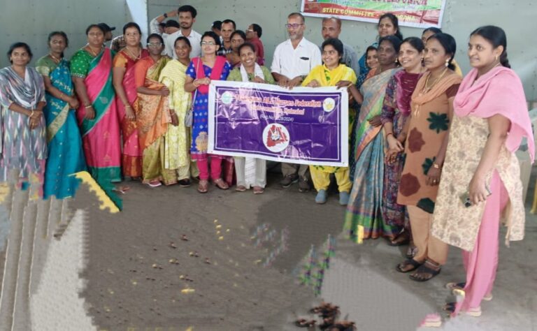 ఆల్ నర్సస్ ఫెడరేషన్ కి రాష్ట్ర గౌరవాధ్యక్షులైనటువంటి భూపాల్