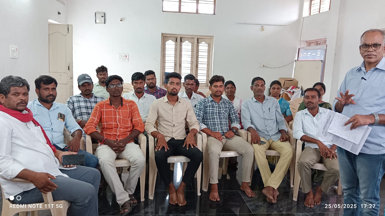 బి ప్రసాద్ గ్రామీణ ఉపాధి హామీ మెట్ల సంఘం రాష్ట్ర కార్యదర్శి డిమాండ్