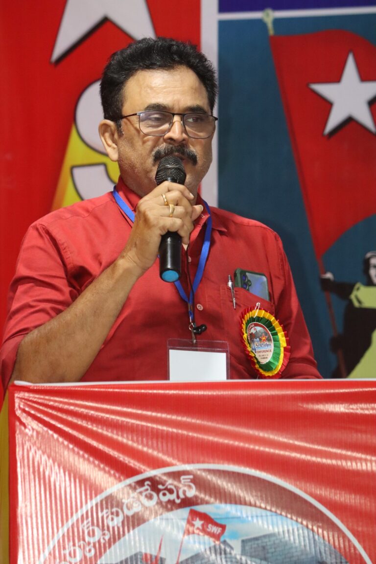 ఎస్ డబ్ల్యు ఎఫ్ ప్రధాన కార్యదర్శి విఎస్ రావు.