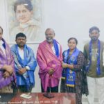 బహుజన నూతన ఉద్యమ రథ సారథులను కలిసిన పార్వతి రమేష్ నాయక్
