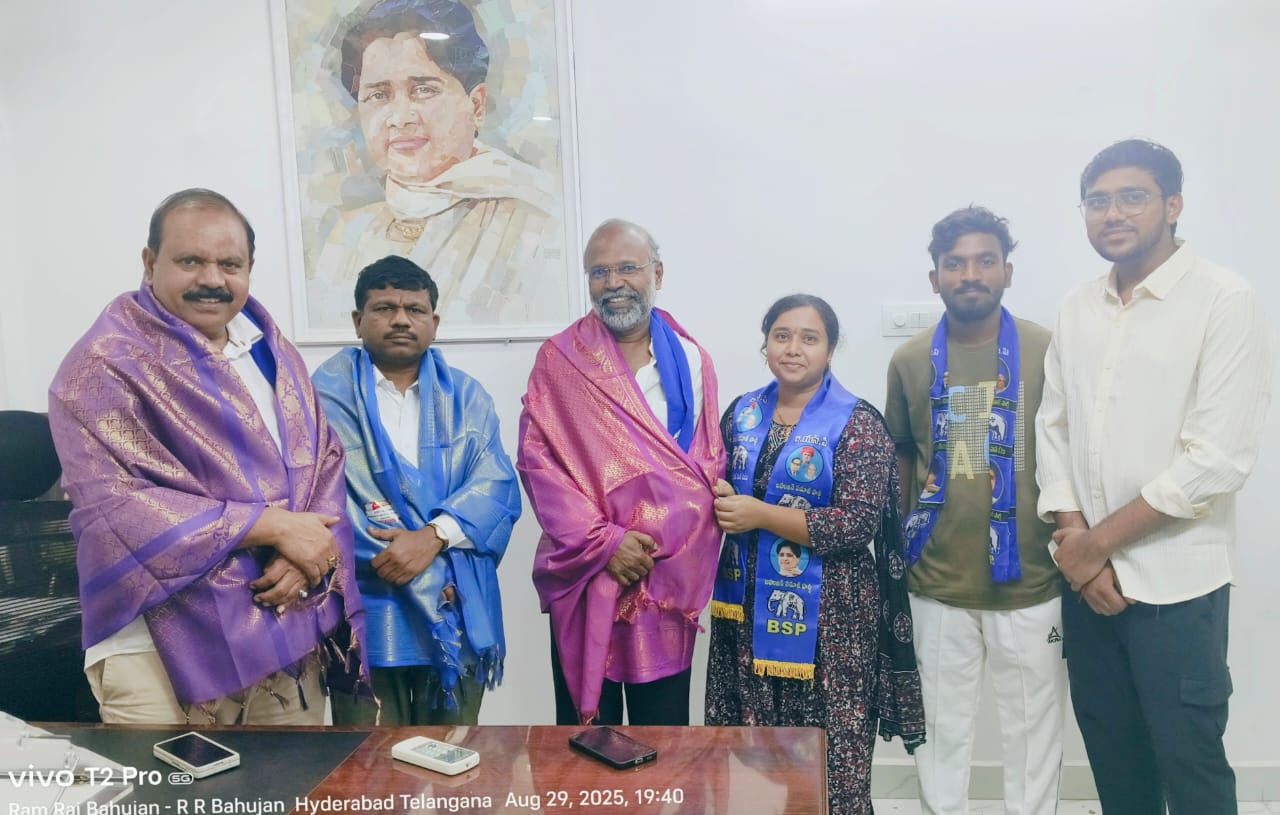 బహుజన నూతన ఉద్యమ రథ సారథులను కలిసిన పార్వతి రమేష్ నాయక్