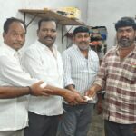 నిరుపేద జర్నలిస్టు కుటుంబానికి ఆర్థిక సాయం