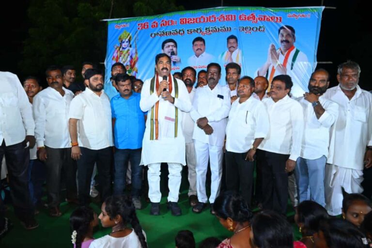 చెడుపై మంచి సాధించిన విజయమే దసరా ఎమ్మెల్యే కేఆర్ నాగరాజు