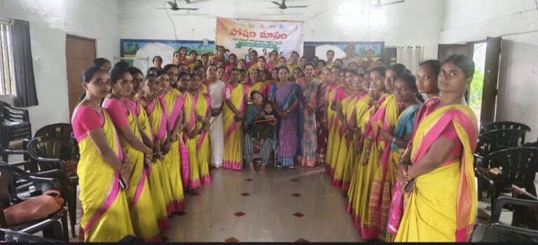 పౌష్టికాహారమే పసిపిల్లలకు,బాలింతలకు శ్రీరామరక్ష