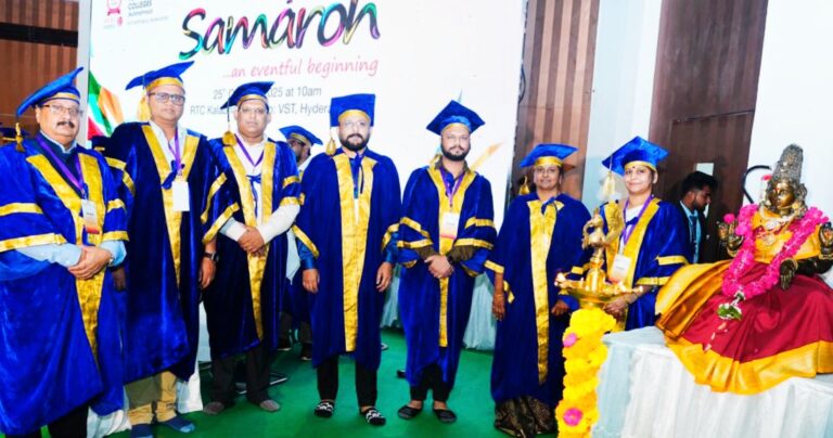 అరోరా పీజీ కళాశాలల్లో స్నాతకోత్సవం