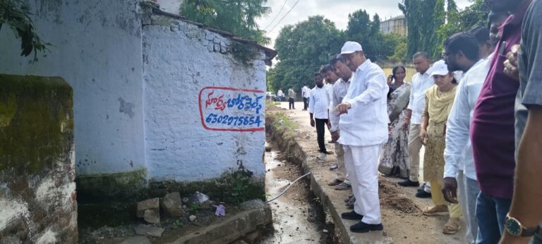 గత ప్రభుత్వ పాలకుల నిర్లక్ష్యం