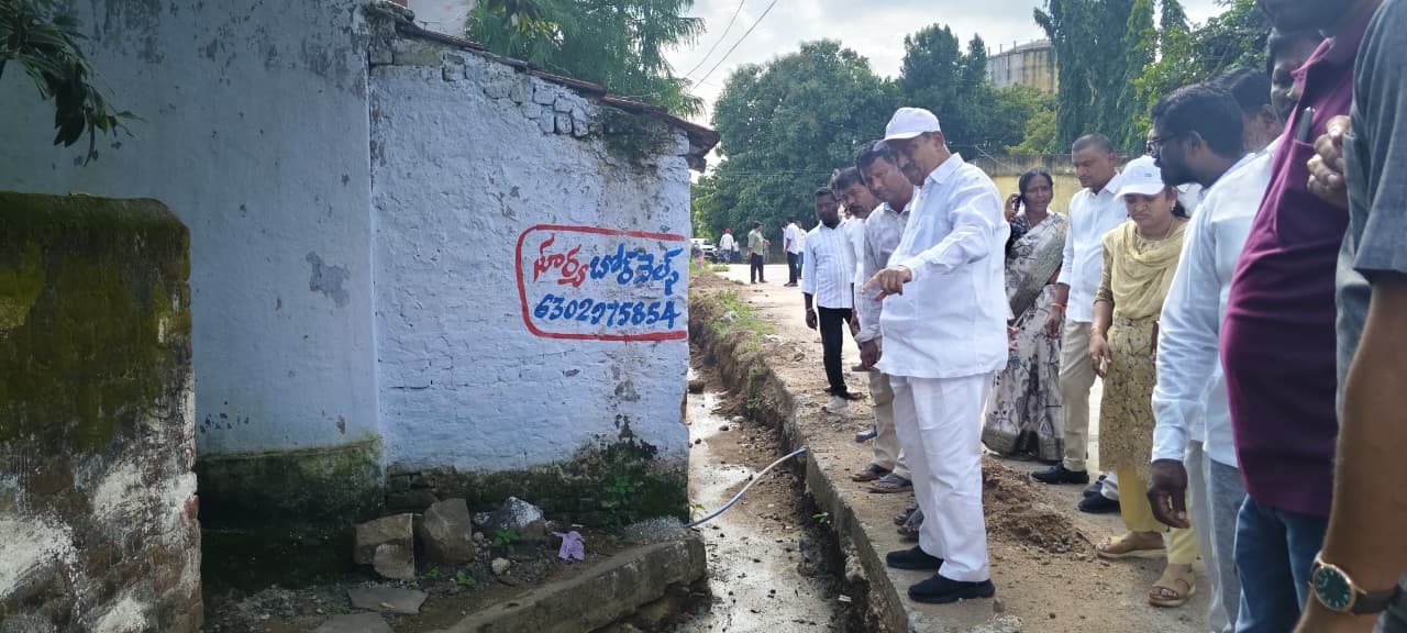 గత ప్రభుత్వ పాలకుల నిర్లక్ష్యం