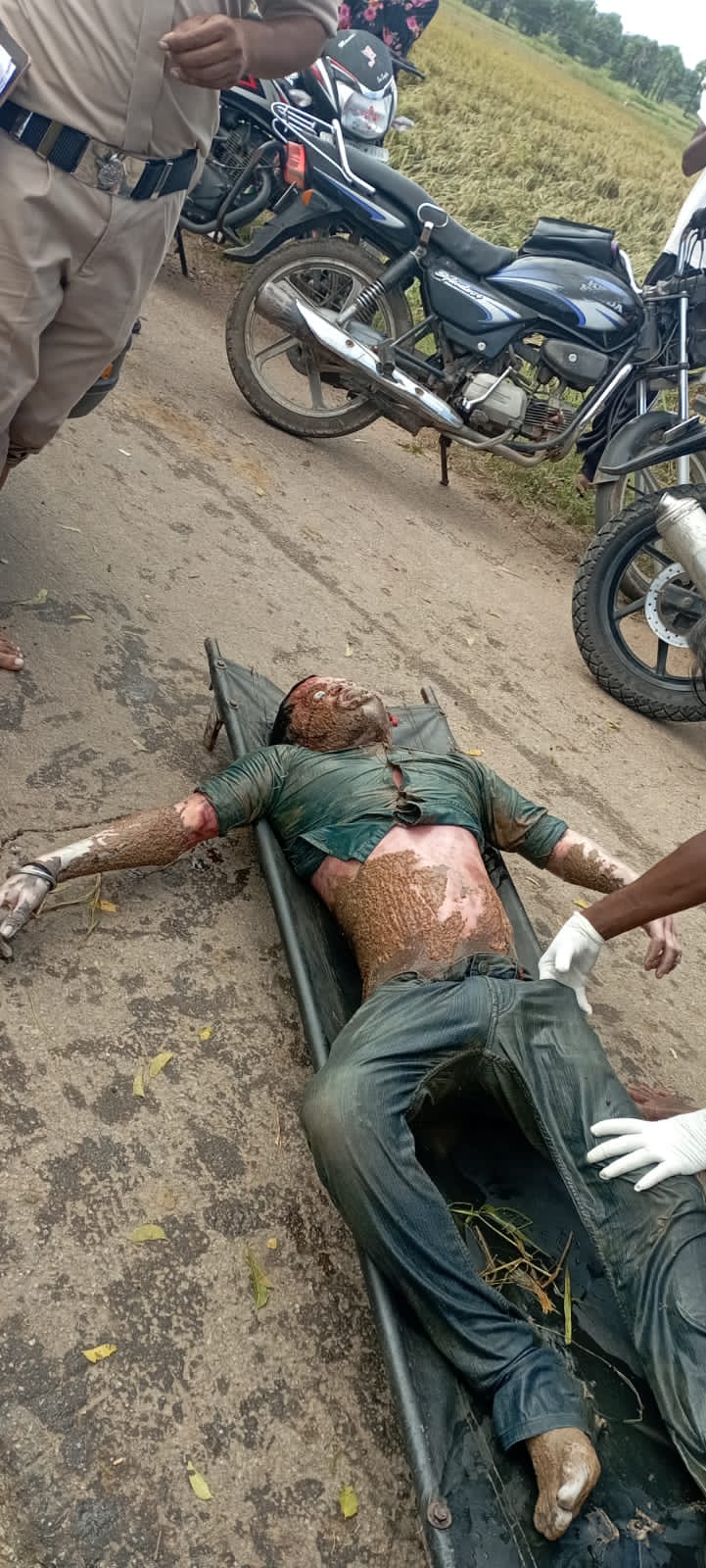 ముప్పారం వాగులో మృత దేహం