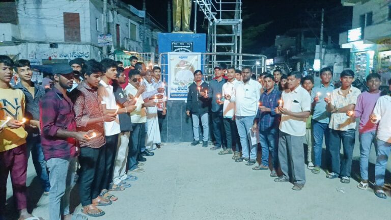 అందెశ్రీ కి నివాళులర్పించిన స్వేరోస్