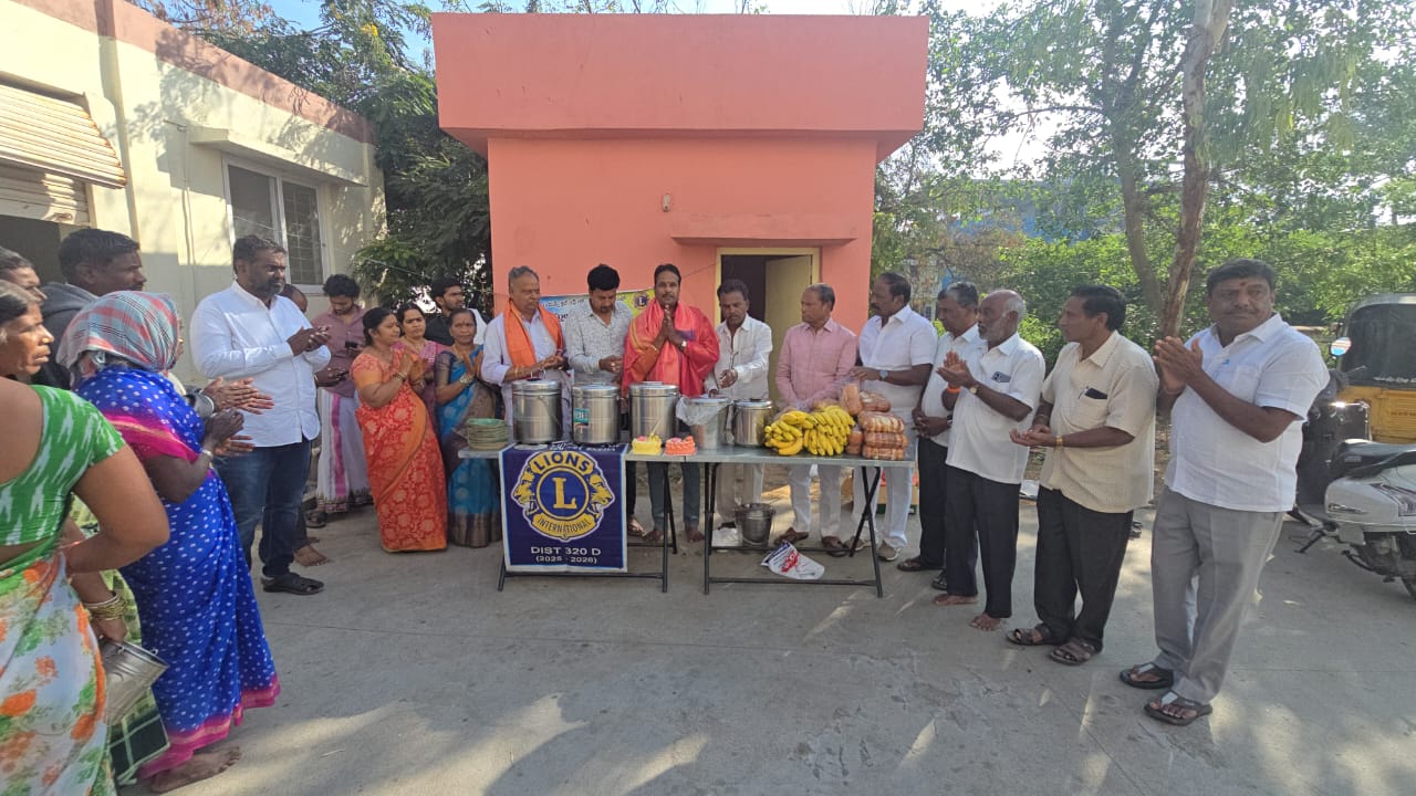 లయన్స్ క్లబ్ సేవలు అభినందనీయం - ఎన్ సీ రాజమౌళి