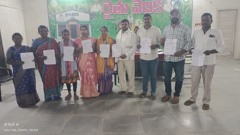 నర్సింగరావుపల్లి గ్రామంలో ఏకగ్రీవ ఎన్నికలు