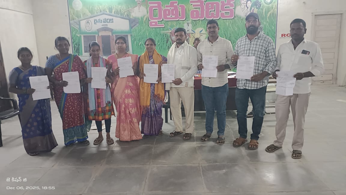 నర్సింగరావుపల్లి గ్రామంలో ఏకగ్రీవ ఎన్నికలు