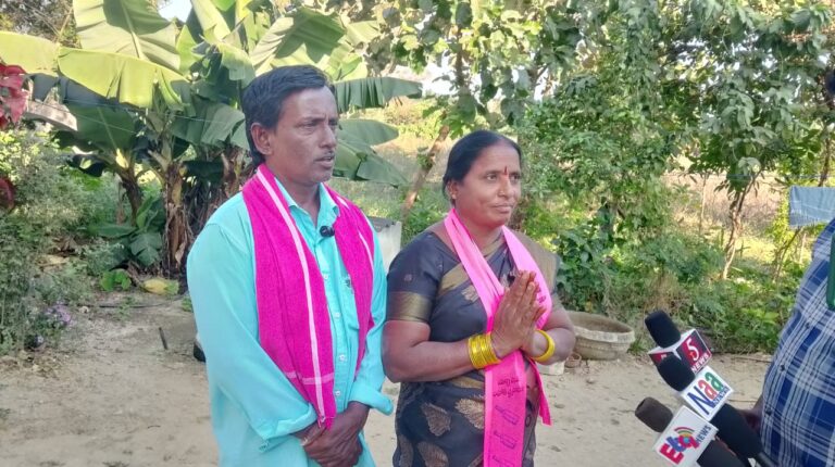 రాంనగర్ గ్రామం నుండి బీఆర్ఎస్‌ సర్పంచ్ అభ్యర్థి బరిలో