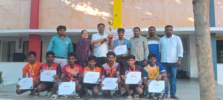 ఘనంగా ముగిసిన మండల బ్లాక్ లెవెల్ క్రీడలు