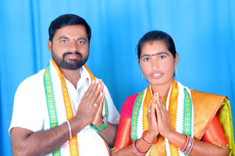 బుర్కి తండ గ్రామ సర్పంచ్ అజ్మీరా జ్యోతి వీరన్న నాయక్