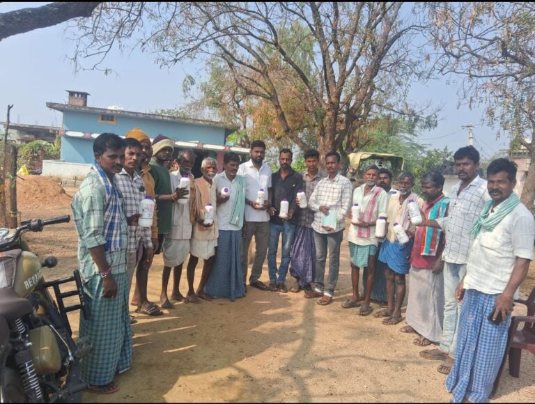 పోరాట ఫలితమే నట్టల మందుల పంపిణీ