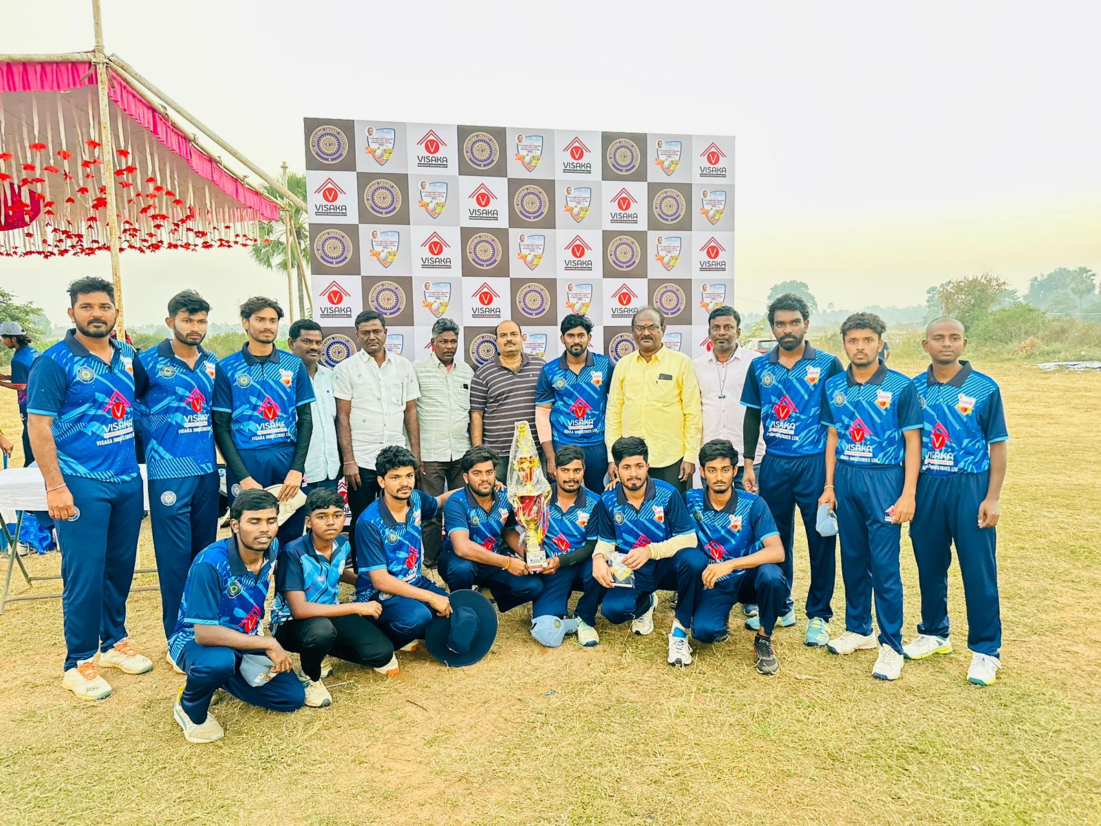 కాకా వెంకటస్వామి మెమోరియల్ విజేత భూపాలపల్లి జట్టు