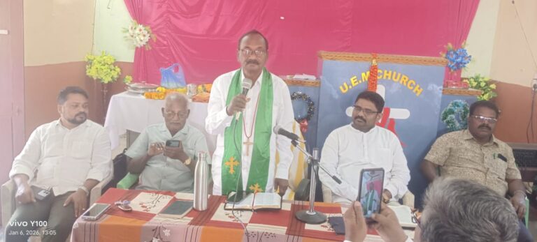 టీసీసీ వ్యవస్థాపక అధ్యక్షులు ఎం. డేవిడ్ సుదర్శనం..